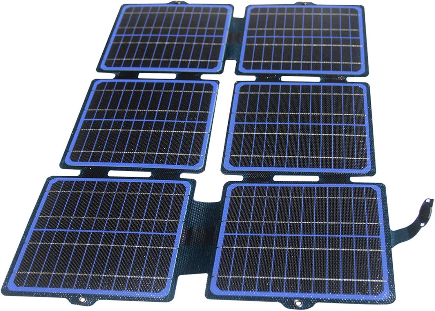 ソーラーパネル 100W 折りたたみ式 太陽光 ETFE 単結晶 23%高転換率